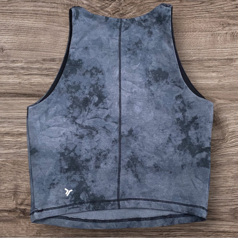 ON Athletic Powerchill Blue-Gray Halter Tank - Picture 2 of 5